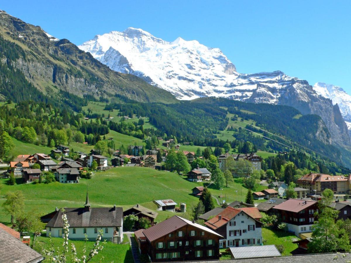 Apartment Helene Apt Diana By Interhome Wengen Exteriér fotografie